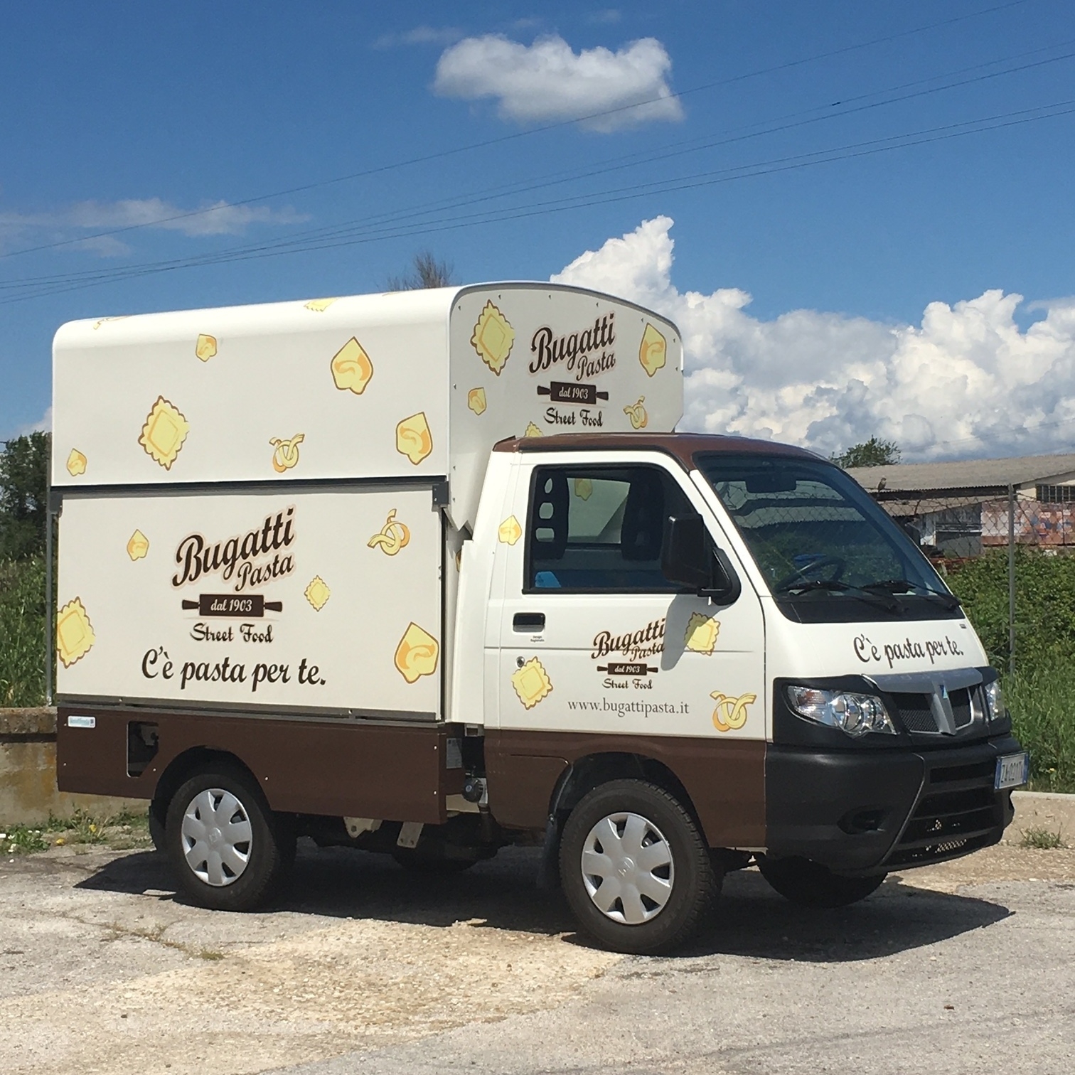 foto nostro truck close pasta all'uovo